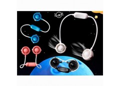 Вентилятор в кор. акум. USB. на шию. 2режими. 18*9*6см. MK 5672 (30)