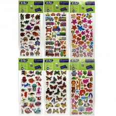 Наклейки 3D в асорт. 23см. ZiBi KIDS Line ZB.63382/85/87/88/89/90/91/92/93