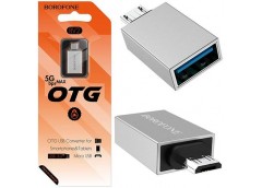 Перехідник BOROFONE BV2, USB-A to Micro-USB, converter, OTG suport, USB3.0 (1)
