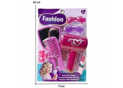 Набір перукаря на лист. на бат. фен. гребінець. аксес. 26*17см. BE2515 (48/96)