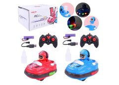 Набір машинок р/к. в кор. акум. USB. 2 машинки з фігурками. при зіткненні виліта...