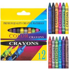 Олівець восковий 12к Crayons 8496-12