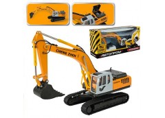 Екскаватор в кор. на бат. метал. інерц. 