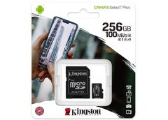 Карта пам'яті KINGSTON 256GB Canvas Select Plus  + SD adapter SDCS2/256GB