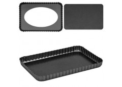 Форма для випічки тарти зі знімним дном 31*21*3см. MH-4448 (24)