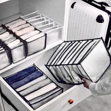 Коробка-органайзер для зберігання білизни 7 від. 36*17*12см 3617127J-VINYL (100)