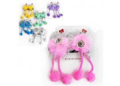 Заколка-затискач за набір 2шт (12ком)  02121