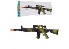 Автомат в куль. тріскачка 42*15см. 999-13 (120)