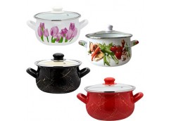 Каструля емаль. 3.1л. 