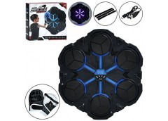 Боксерський набір в кор. тренажер-мішень. 6цілей. 9швид. 3реж. Bluetooth 36*33*8...