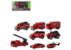 Машинка в кор. метал. на бат. інерц. 