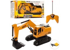 Екскаватор р/к. в кор. акум. USB. рухомі деталі 36*19*12см. 3826 (12)