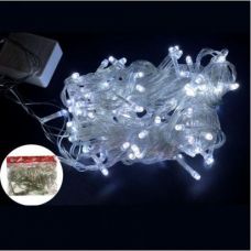 Гірлянда 100LED 10,0м. прозорий дріт. білий колір 100-49 (200)