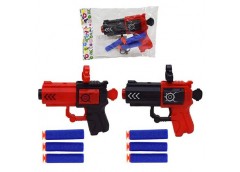 Пістолет в куль. м'які кулі 3шт. 24*15см. 2кол. 325-18/25 (240)