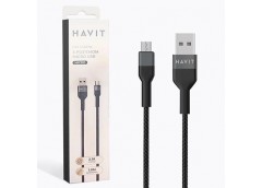 Кабель зарядний HAVIT, Micro USB 2,1А  HV-CB621С (100) 