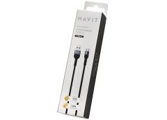 Кабель зарядний HAVIT, Type-C USB 2,1А  HV-CB623С (100) 
