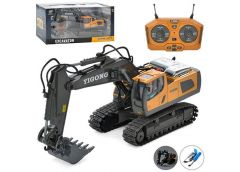 Екскаватор р/к. в кор. акум. USB. метал. рухомі деталі. звук. світло 35*17*15см....