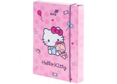 Папка для зошитів Kite В5 на резинці Hello Kitty картонна HK26-210-1 (1)