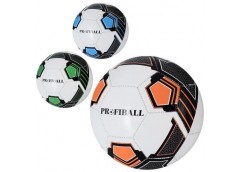 М'яч футбол. ПВХ 300гр., розмір 5, 3 кол в кул. EV-3363 (30)