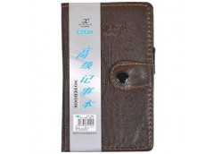 Блокнот шкірзам 92арк. клітинка 15*9см. 8060 (1/725)