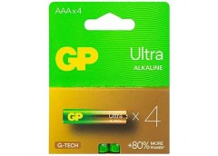 Бат. R3 бл. GP Ultra Alkaline ААА 1х4шт на бліст (4/40/320)