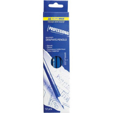 Набір олівців для креслення 12шт Professional Buromax BM 8565 ()