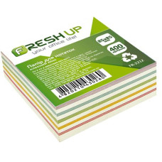Папір для нотаток клеєний Fresh Up 8.5*8.5см. 400арк. мікс FR-2212 (30)