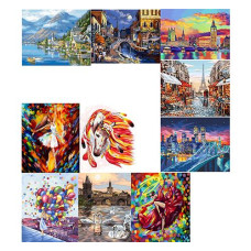 Картина по номерах 40*50см. "PAINTING BY NUMBERS" економ. KpNe-01-01,02,03,04,...10 Danko toys (10)