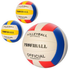 М'яч волейбольний в куль. "Profiball" офіційний розмір. PU 260-280гр. 3кол. MS 1676 (30)