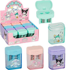 Точилка подвійна з контейнером "Animal Cutie" мікс. вид. 600 (12/240)