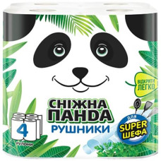 Паперовий рушник "Сніжна Панда" 4рул. 9071 (8)