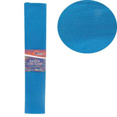 Папір гофрований темно-блакитний 50см.х2м.  55% 20гр/м  J.Otten KR55-80708