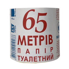 Туалетний папір 65 метрів БарОС (48)