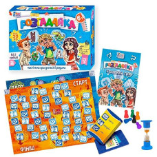 Гра наст. в кор. "Розгадайка 4FUN Game Club" пісочний годинник. фішки. картки 92008 (12)