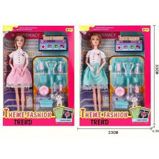Лялька в кор. "Лікар Theme Fashion TREND" з аксес. 23*33см. 3377-303 (72)