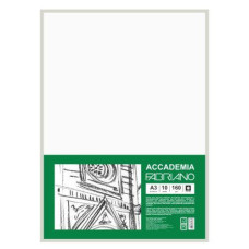 Папір для рисунку А-3 10 арк.160 гр/м2 Дрібне зерно Accademia пакет Fabriano169211001