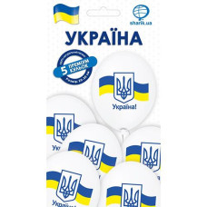 Набір кульок латексних "Україна. Прапор" 5шт 1111-5827