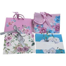 Пакет подарунковий паперовий "Best wishes" 32*26*12см. R98511-M (480)