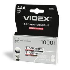 Акумулятор на бліст. 1000mAh "Videx" AAA/HR3 ціна за 1шт. VD0110 (2)