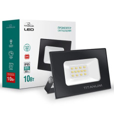 Прожектор світодіодний LED Titanum 10W 6000K 220V TLF106 (1)