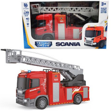 Автомодель серії Big Truck – Пожежна машина Scania (світло, звук, функ. води) 6407KS