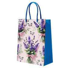 Пакет подарунковий паперовий "Lavender" 18*23*10см. GL-006LAM-M (480)