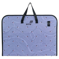 Портфель пластиковий А-3, на блискавці+ ручки, KITE K26-411-2