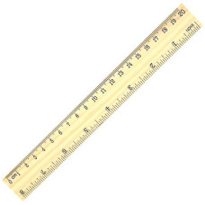 Лінійка дерев`яна 20см. 3116-20 (72)