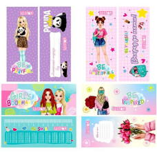 Закладка паперова Апельсин "Girls' bookmarks" мікс LS-07 (1/42)
