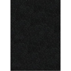 Фоаміран A4. EVA. Glitter HQ 21*30см. 1.7мм. товщ. 10арк. Чорний 17GLA4-015 JO (1) &&