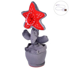 Музична іграшка в куль. акум. "Квітка/Монстр" USB. повторюшка. музика 14*32*9см. ST111 (40)