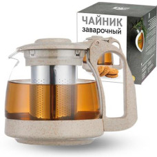Заварник в кор. 700мл. (ECO пластик+боросилікатне. зміцнене скло) 9161 SnT (48)