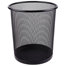 Кошик металевий офісний чорний 24*26*19см. 5003-B (1/24)