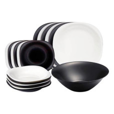 Набір столового посуду в кор. 19 пред. "Luminarc Carine Black&White" V8305 N1491 ЮГ-К (1)
